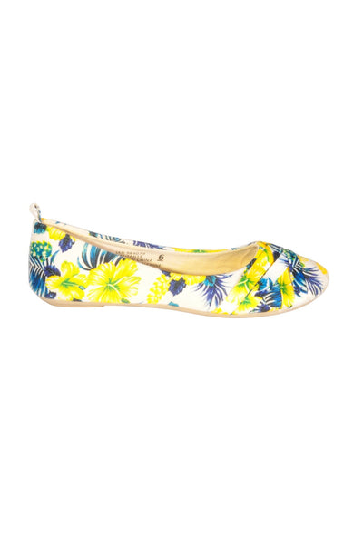 MY STYLE Women Flat Shoes Regular fit in Yellow - Size 6 | 13.2 $ KOOP