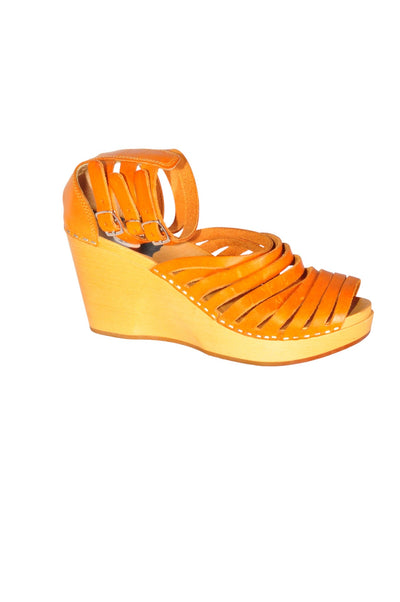 H&M Women Wedges Regular fit in Brown - Size 37 | 14.49 $ KOOP