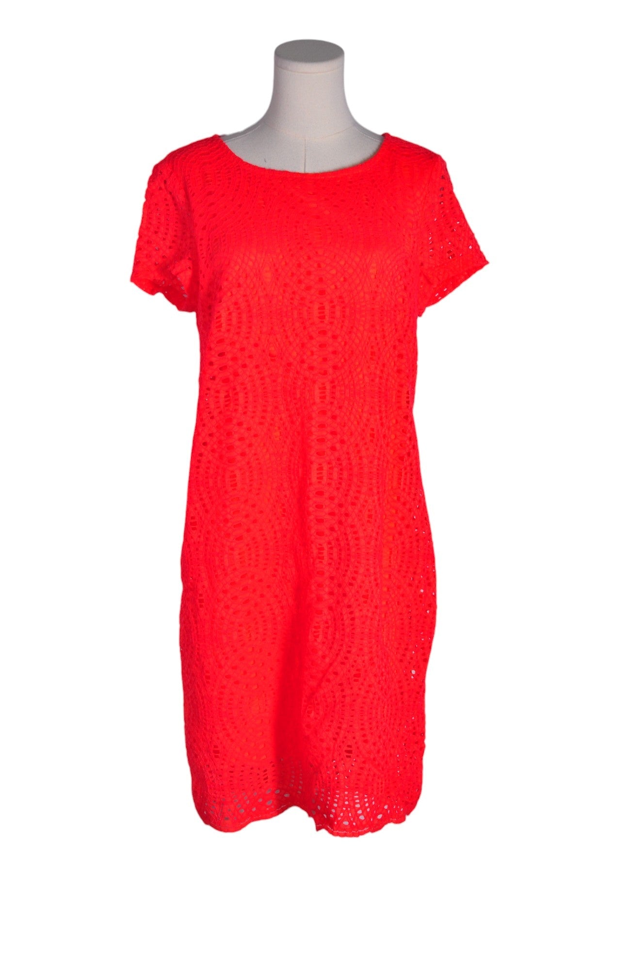 CHICO'S Women Drop Waist Dresses Regular fit in Red - Size 15 | 42.99 $ KOOP