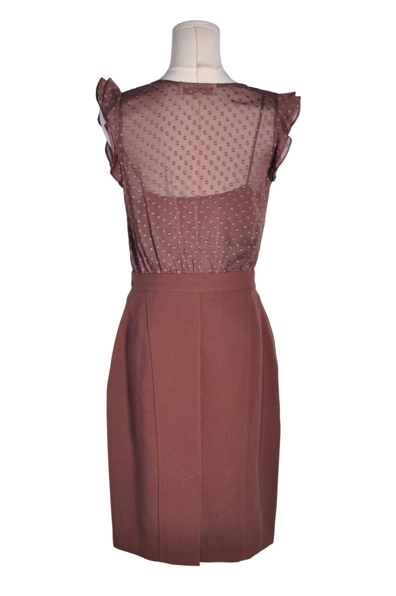 LOFT Women Midi Dresses Regular fit in Brown - Size 2 | 39.99 $ KOOP