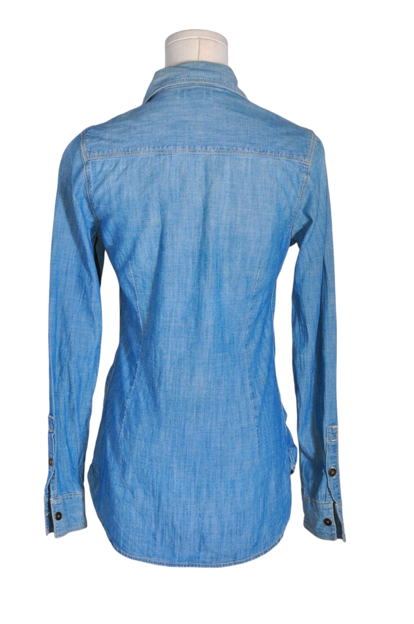 LUCKY BRAND Women Denim Tops Regular fit in Blue - Size XS | 18.7 $ KOOP