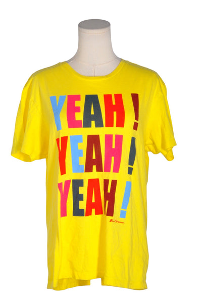 BEN SHERMAN Women T-Shirts Regular fit in Yellow - Size M | 29.99 $ KOOP