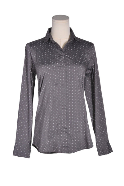 SEARS Women Button Down Tops Regular fit in Gray - Size 2 | 13.25 $ KOOP