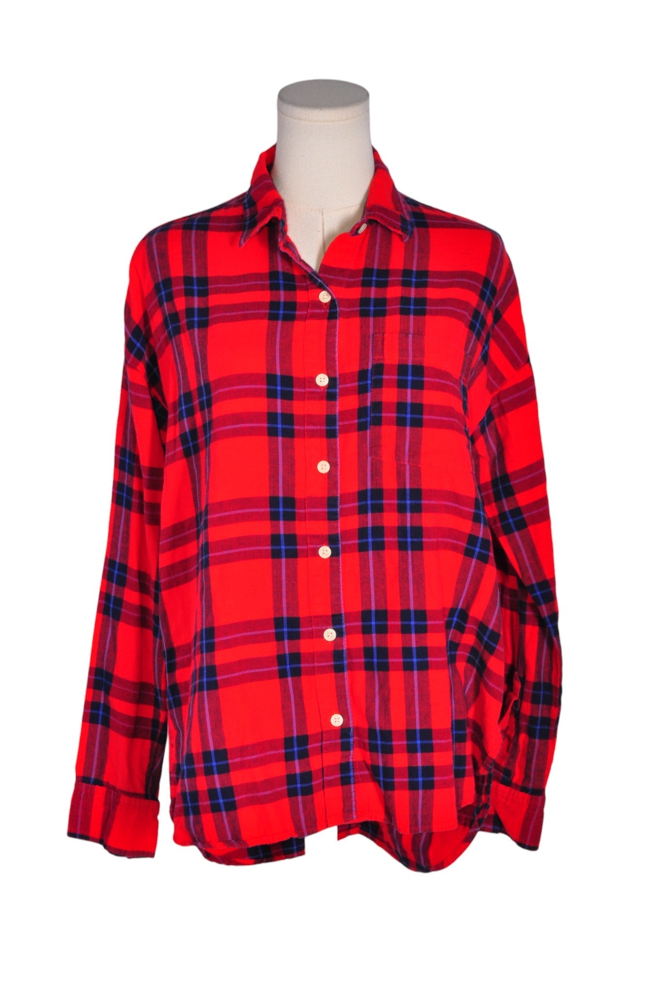 OLD NAVY Women Button Down Tops Regular fit in Red - Size S | 13.99 $ KOOP