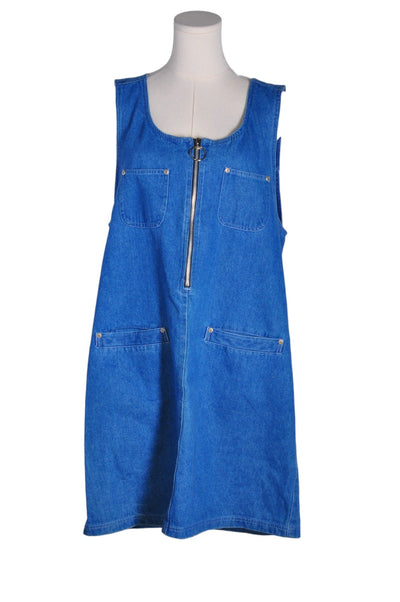 LEVI'S Women Drop Waist Dresses Regular fit in Blue - Size L | 24.23 $ KOOP