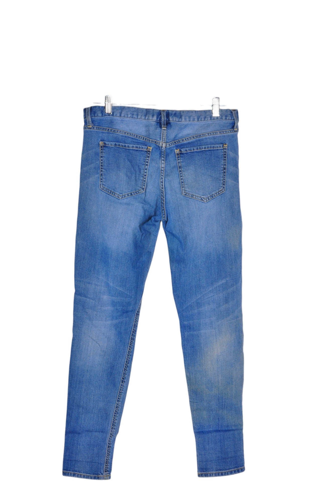 UNBRANDED Women Straight-Legged Jeans Regular fit in Blue - Size 4 | 14.99 $ KOOP