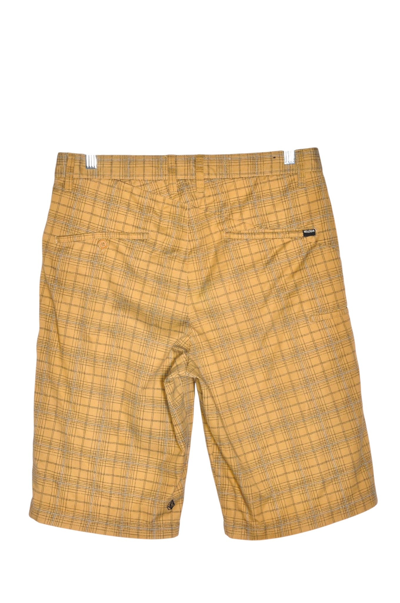 VOLCOM Men Classic Shorts Regular fit in Yellow - Size 32 | 18.9 $ KOOP