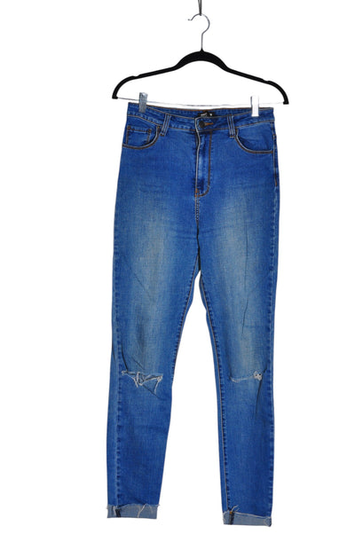 UNBRANDED Women Straight-Legged Jeans Regular fit in Blue - Size 10 | 14.99 $ KOOP