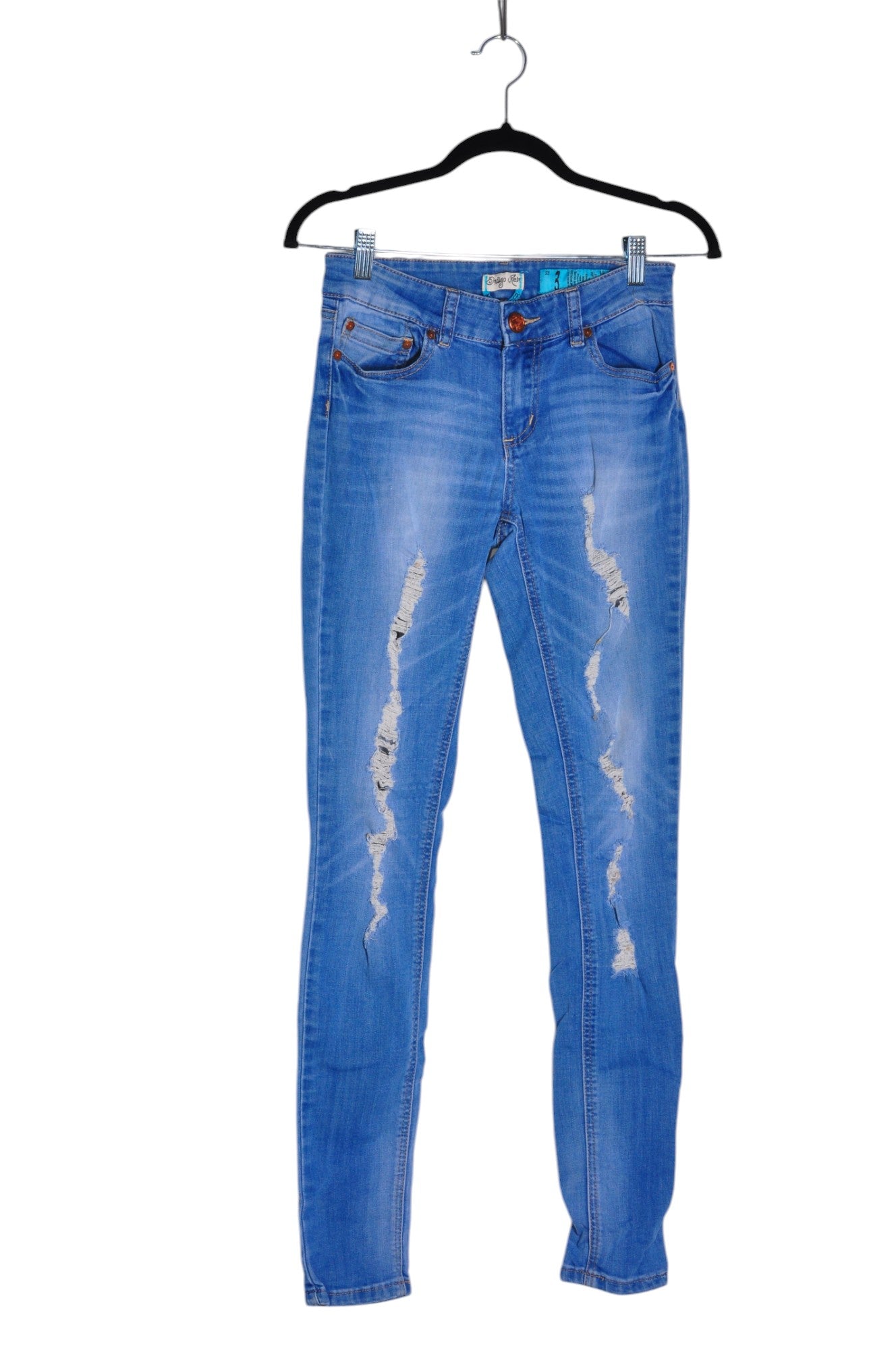 INDIGO REIN Women Straight-Legged Jeans Regular fit in Blue - Size 3 | 13.25 $ KOOP