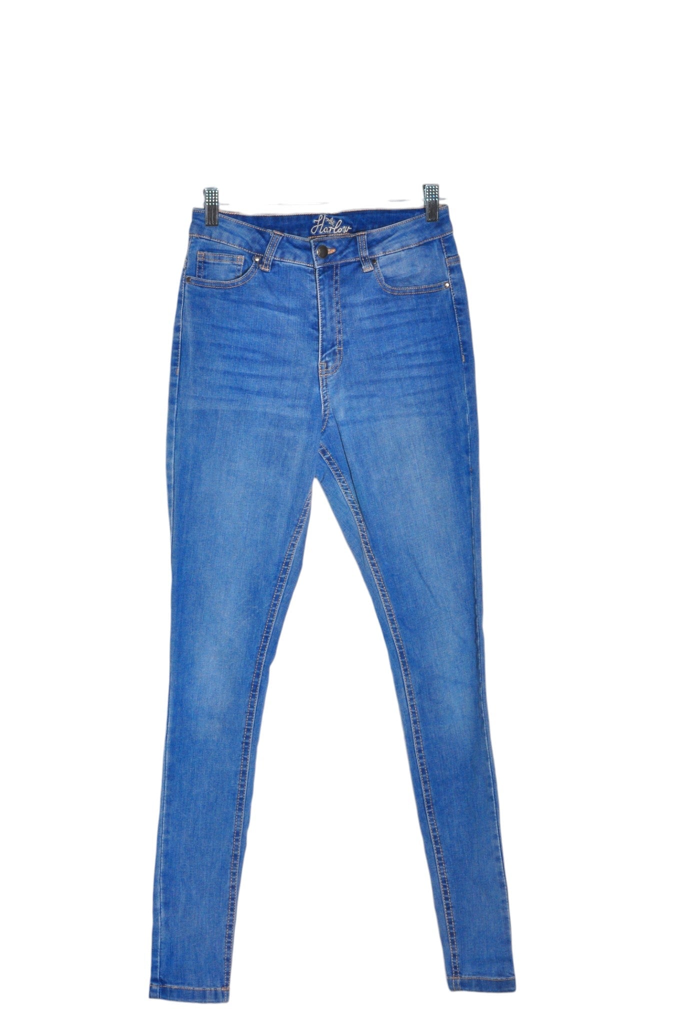 HARLOW Women Skinny Jeans Regular fit in Blue - Size 26 | 54.3 $ KOOP