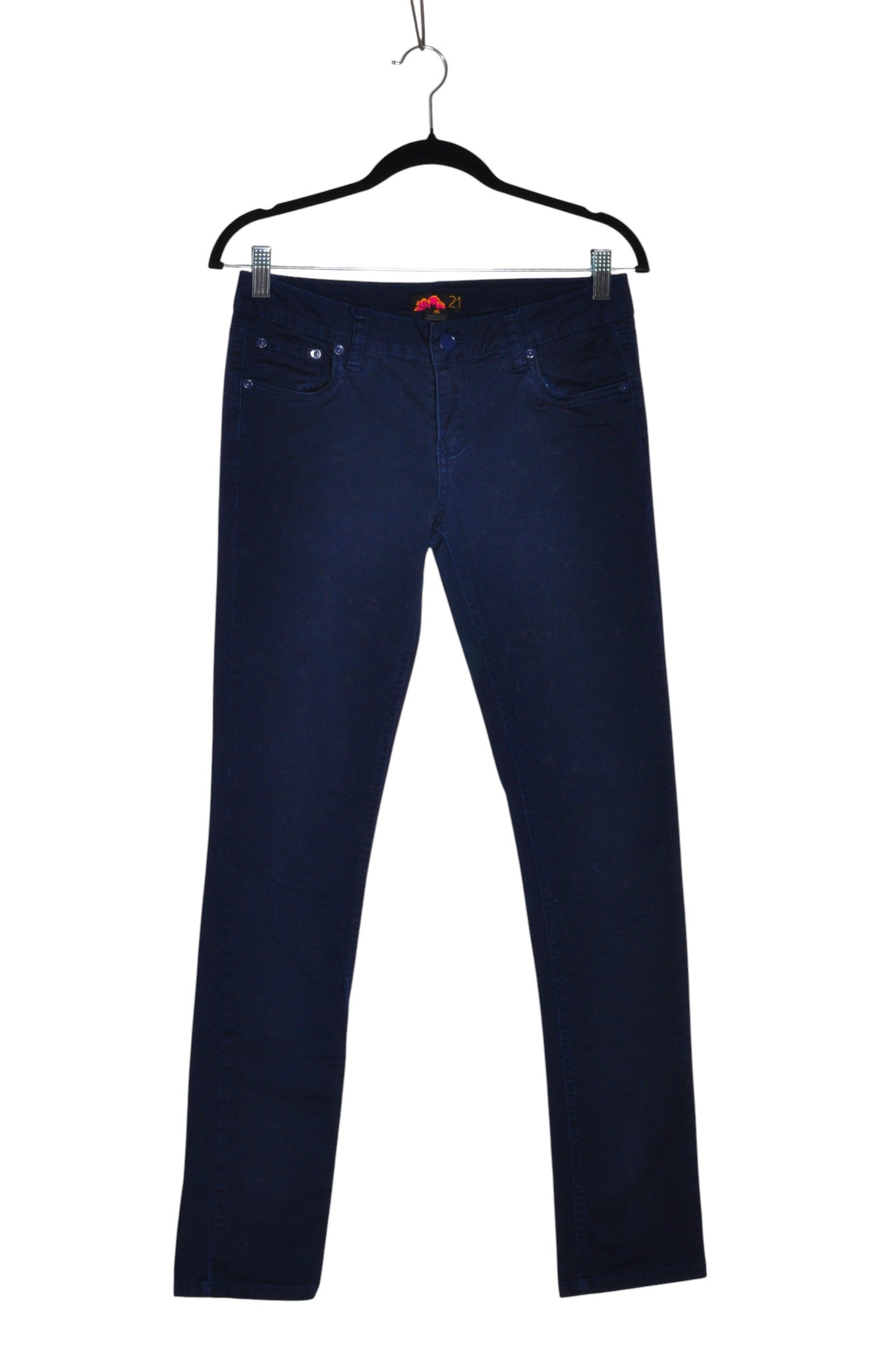 FOREVER 21 Women Straight-Legged Jeans Regular fit in Blue - Size 26 | 12.29 $ KOOP