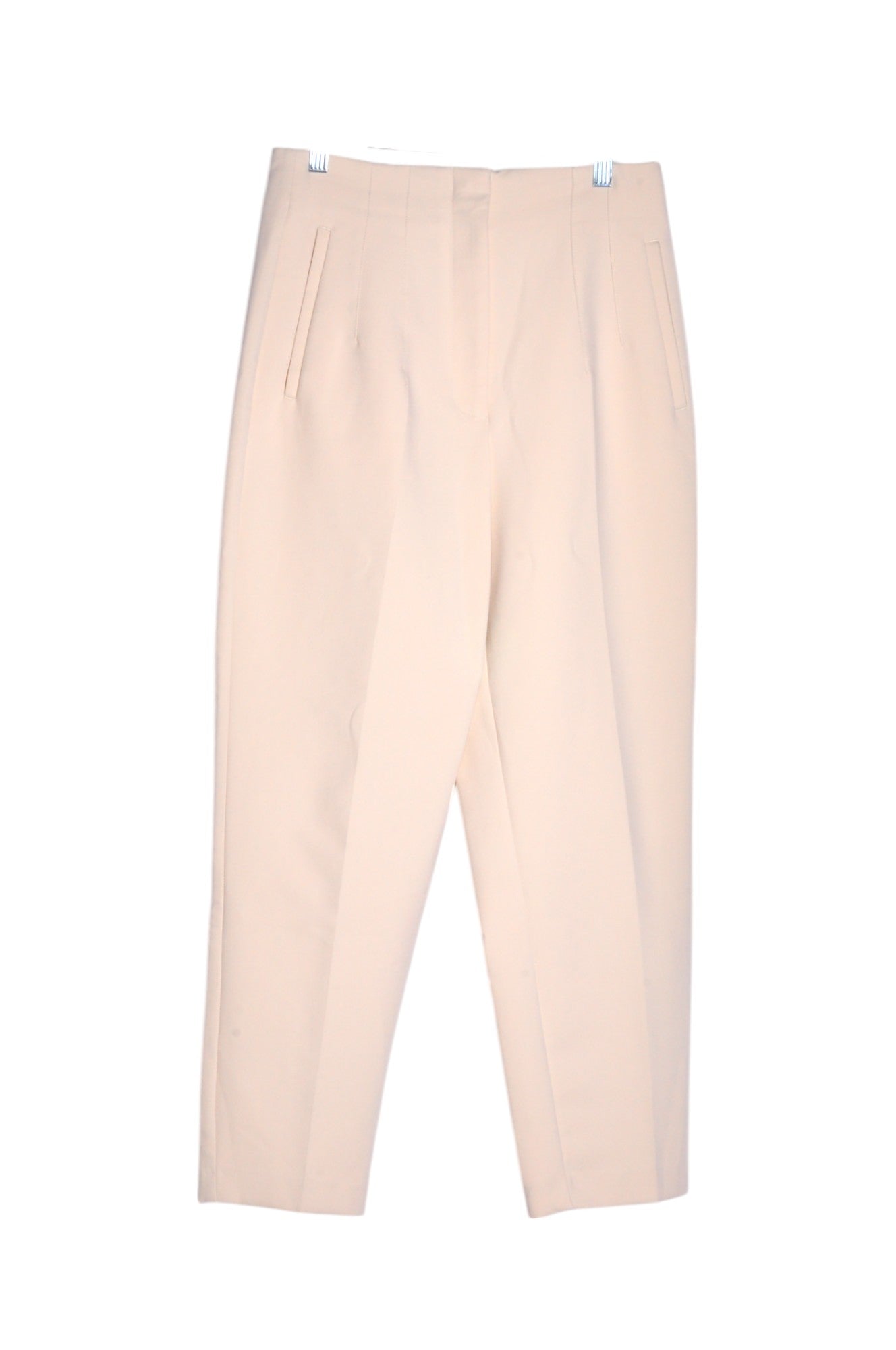 ZARA Women Work Pants Regular fit in Beige - Size L | 13.99 $ KOOP