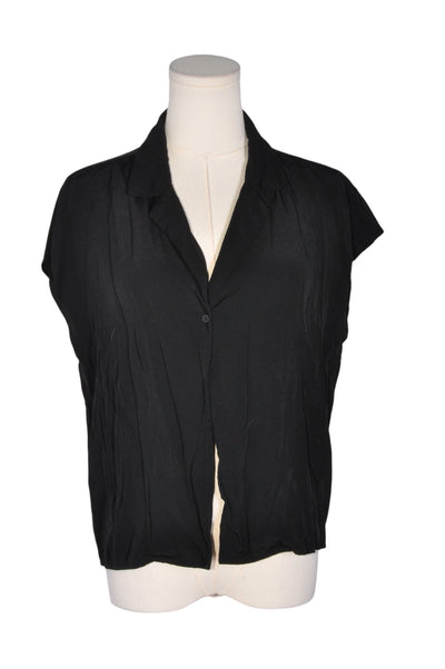 ALL ROW Women Button Down Tops Regular fit in Black - Size M | 13.25 $ KOOP