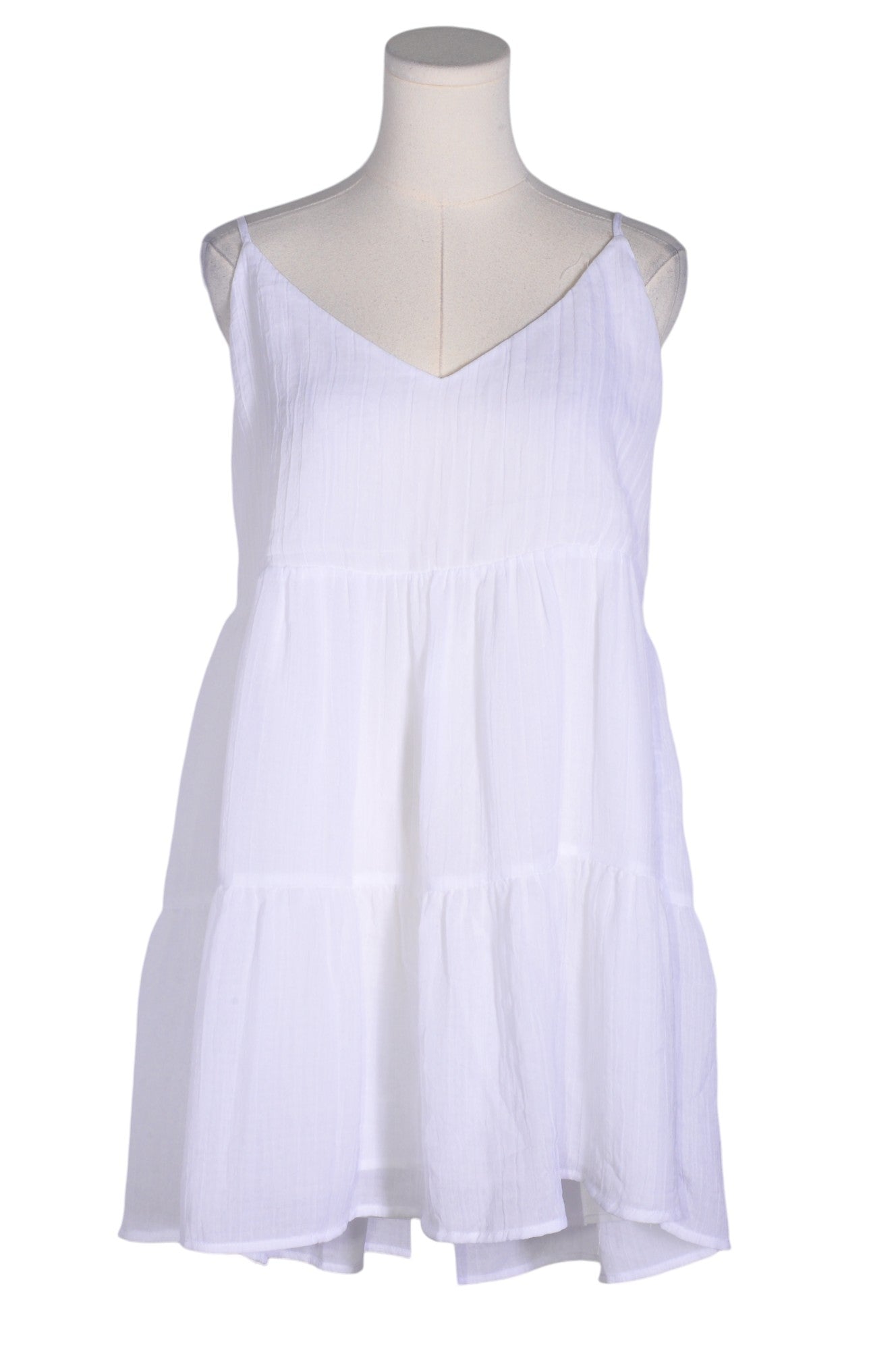 DYNAMITE Women Drop Waist Dresses Regular fit in White - Size M | 17.89 $ KOOP