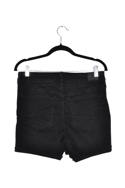 AMERICAN EAGLE Women Denim Shorts Regular fit in Black - Size 10 | 18.99 $ KOOP