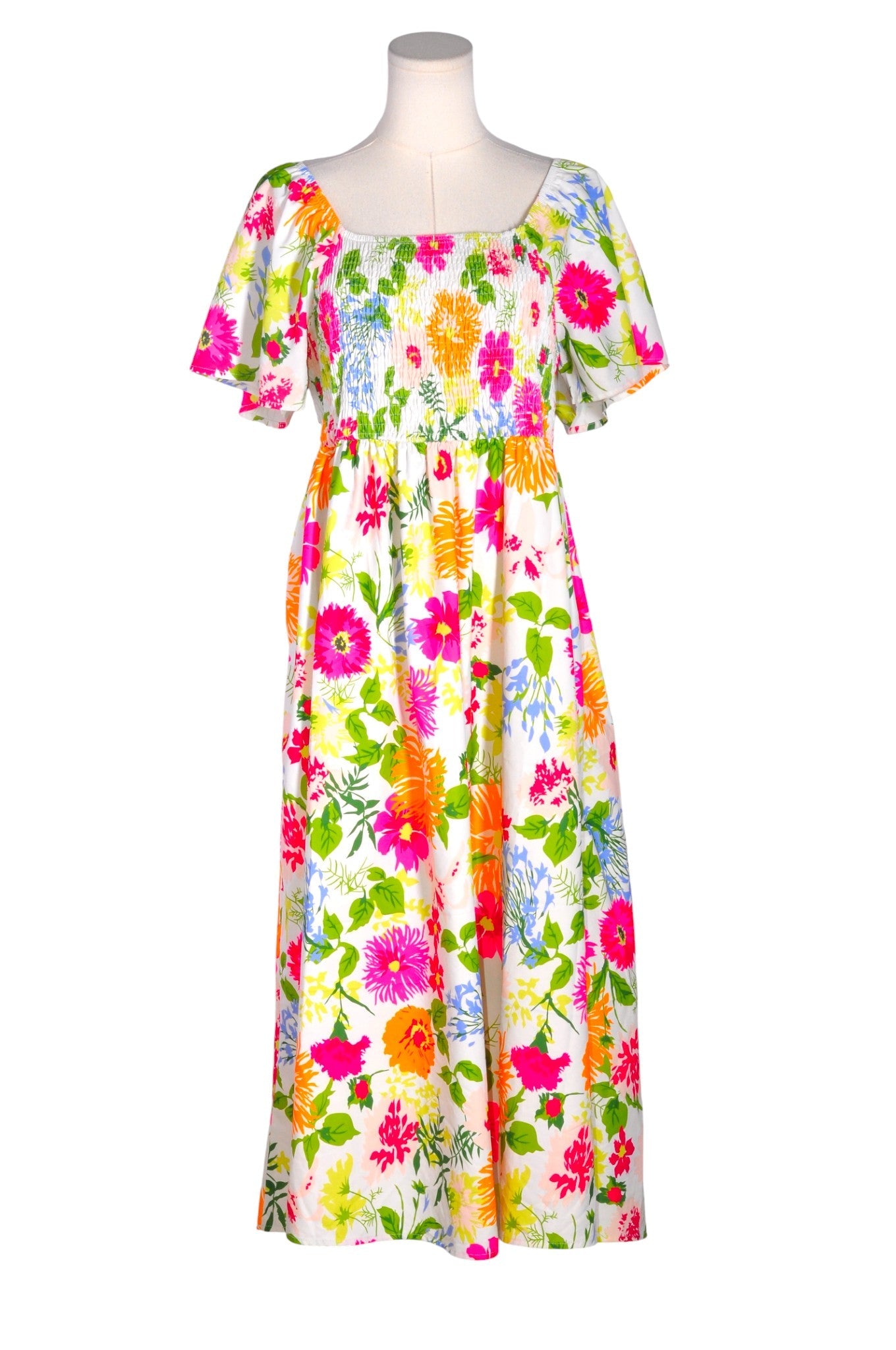 UNBRANDED Women Maxi Dresses Regular fit in Pink - Size 12 | 11.99 $ KOOP