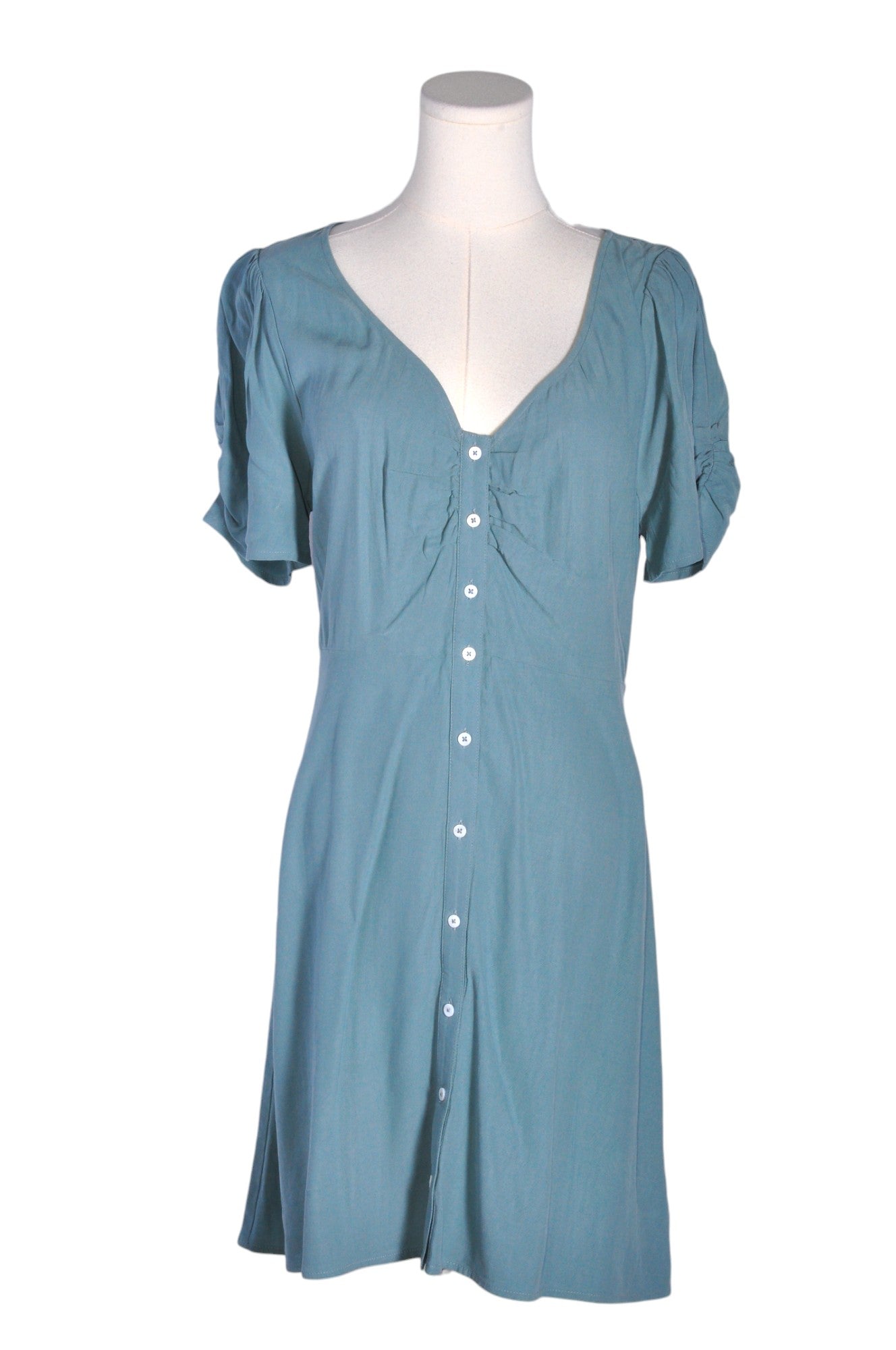 MADEWELL Women Wrap Dresses Regular fit in Blue - Size 10 | 32.29 $ KOOP