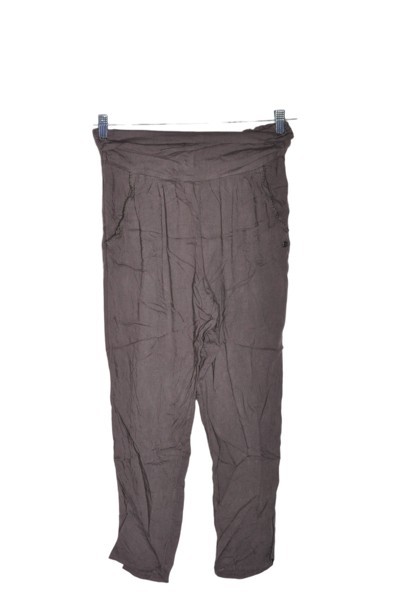 ROXY Women Harem Pants Regular fit in Gray - Size M | 19.99 $ KOOP
