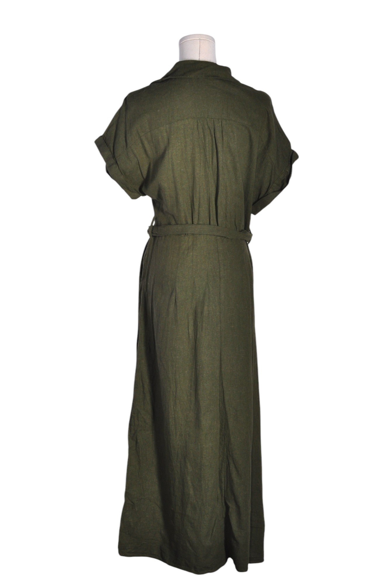 ZARA Women Wrap Dresses Regular fit in Green - Size L | 11.25 $ KOOP