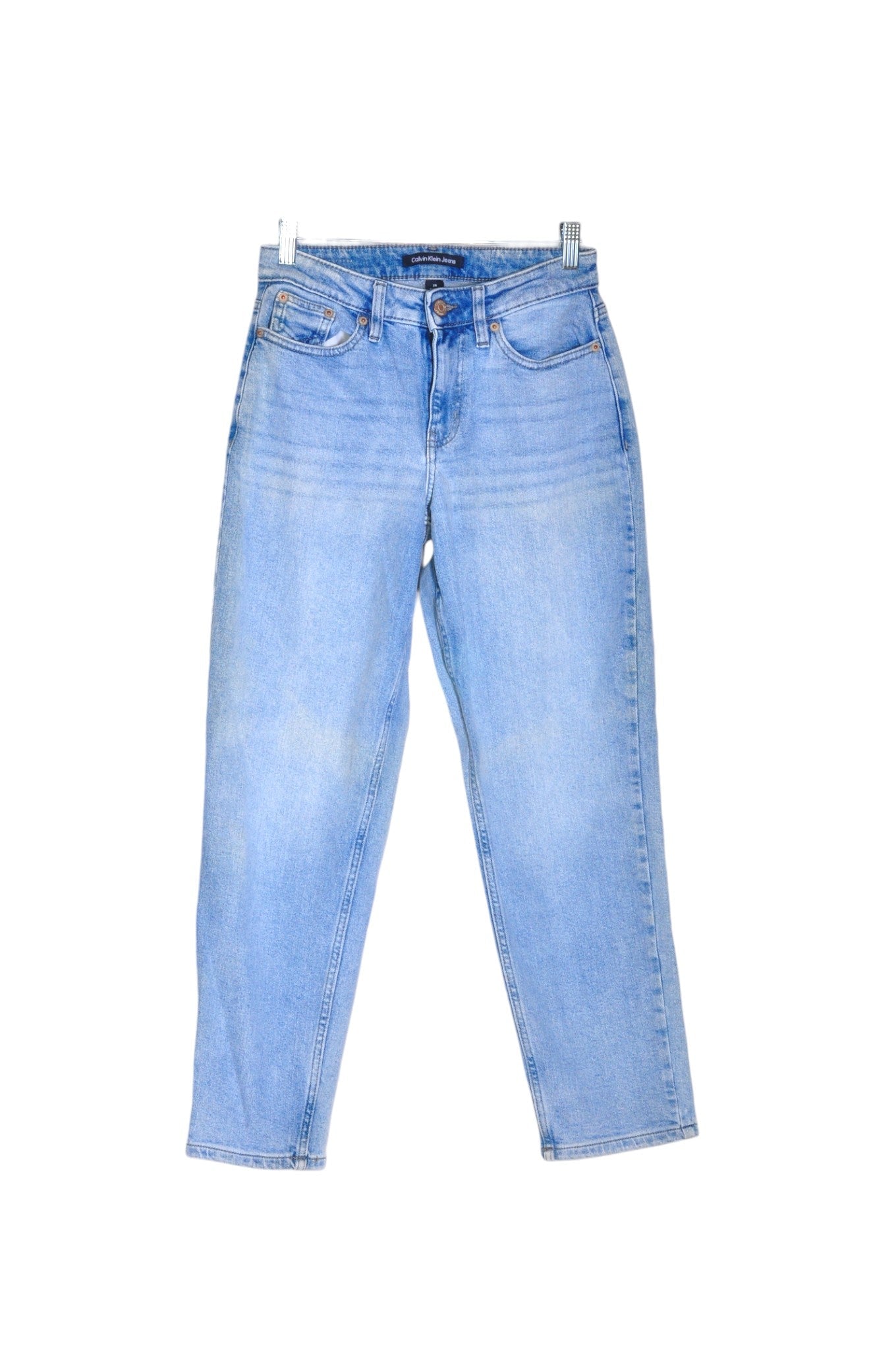 CALVIN KLEIN Women Straight-Legged Jeans Regular fit in Blue - Size 25 | 34.49 $ KOOP