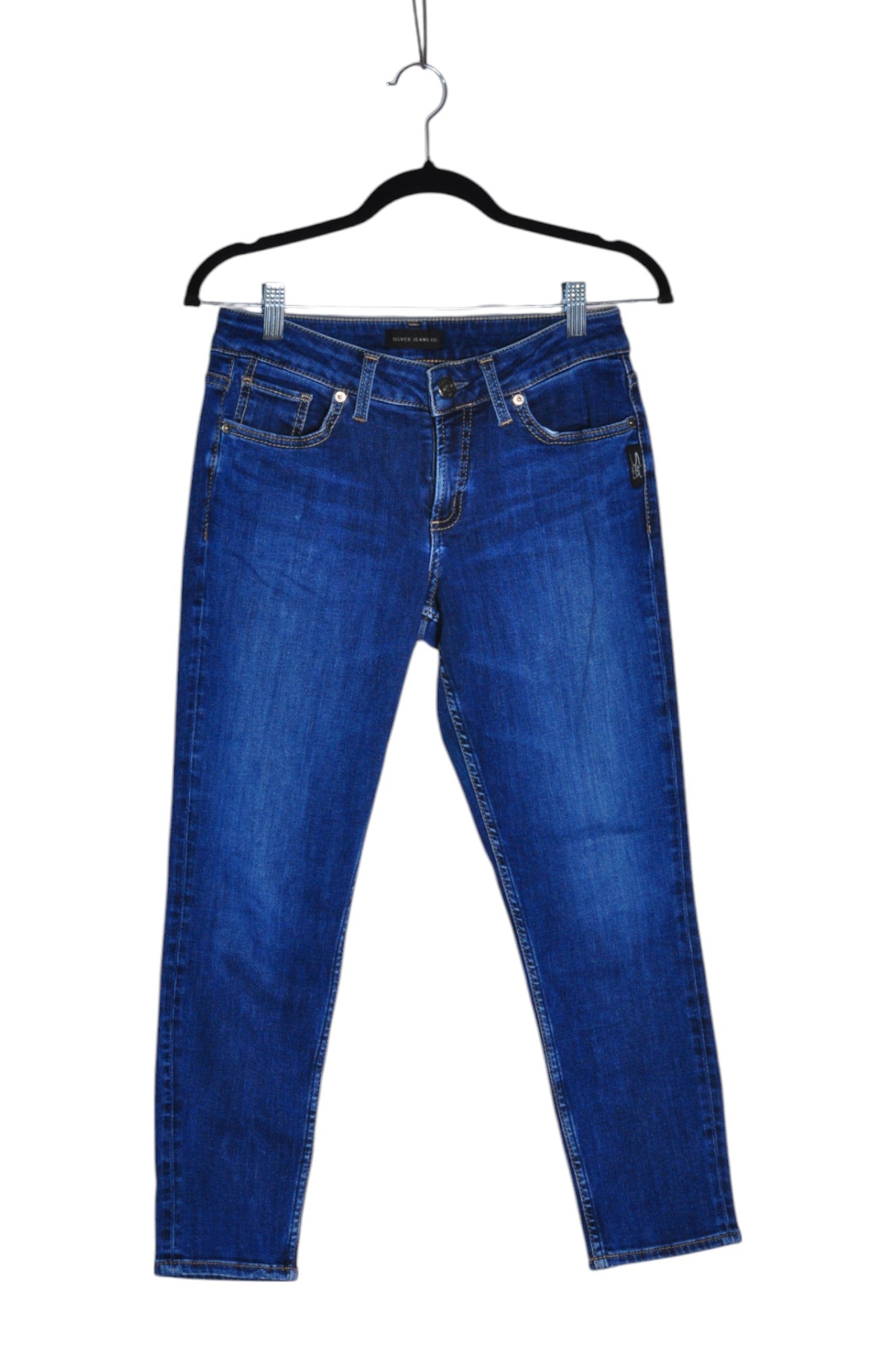 SILVER JEANS Women Straight-Legged Jeans Regular fit in Blue - Size 27 | 29.99 $ KOOP