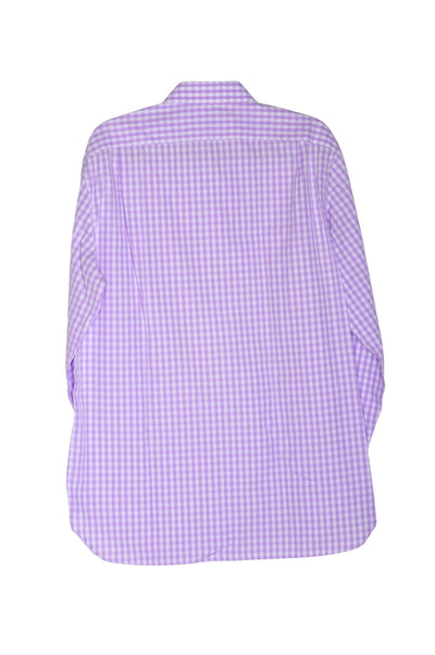 J. CREW Men Button Down Tops Regular fit in Purple - Size L | 31.5 $ KOOP