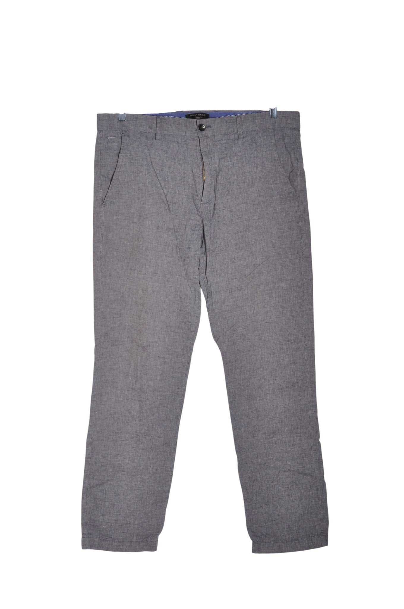 BANANA REPUBLIC Men Work Pants Regular fit in Gray - Size 35 | 44.29 $ KOOP