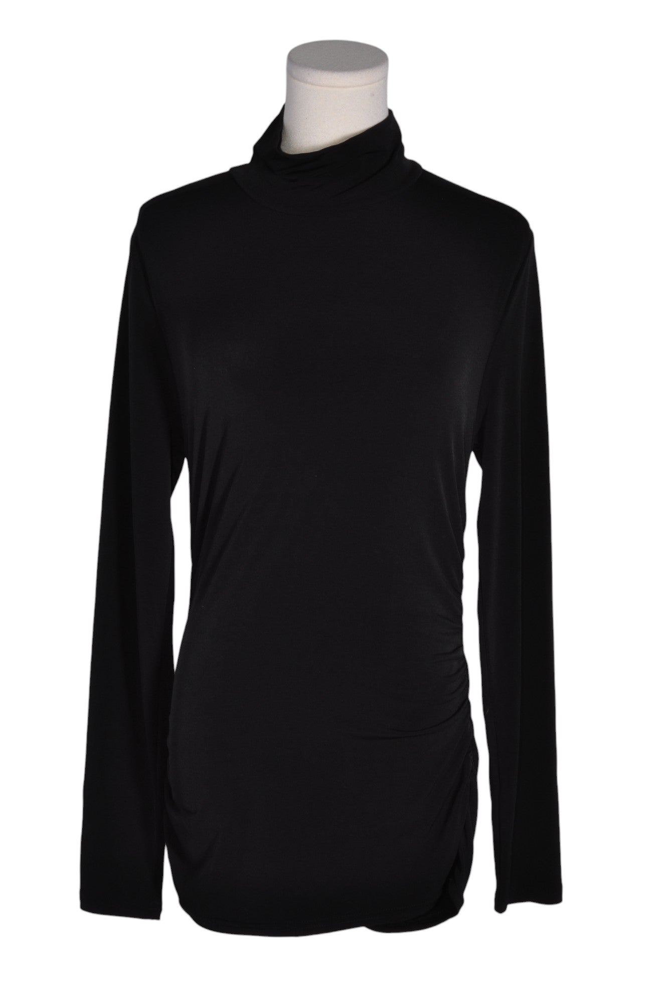 J. CREW Women Turtleneck Tops Regular fit in Black - Size M | 34.5 $ KOOP