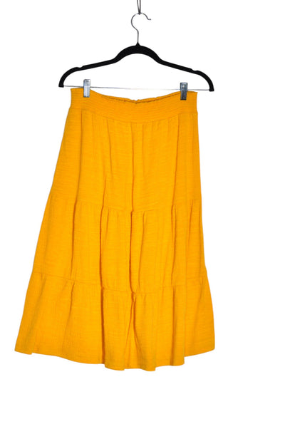 89TH & MADISON Women A-Line Skirts Regular fit in Yellow - Size M | 11.99 $ KOOP