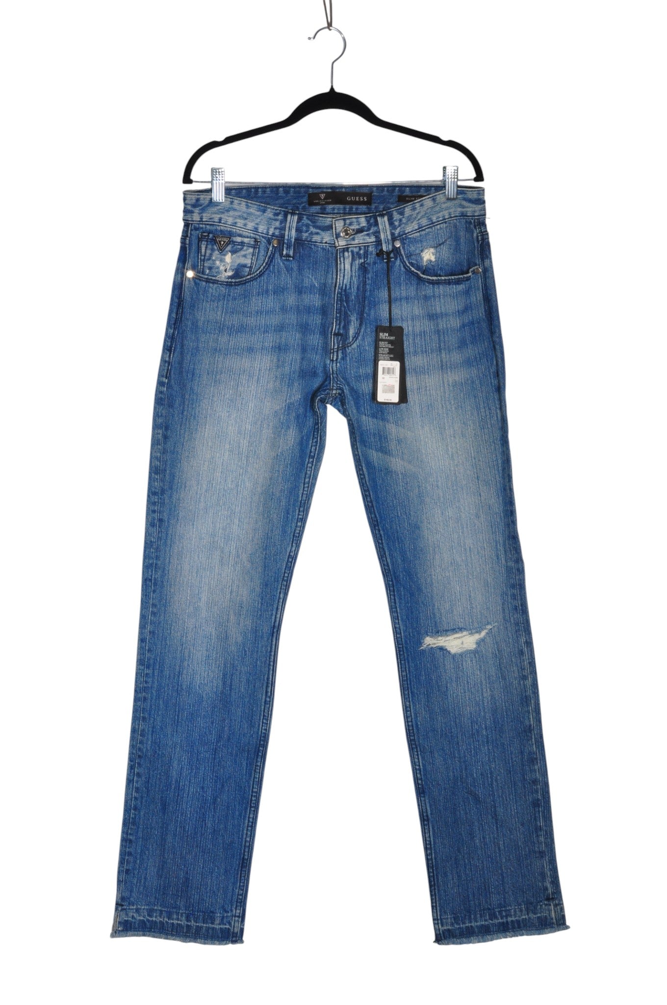 GUESS Men Straight-Legged Jeans Regular fit in Blue - Size 32 | 39.99 $ KOOP