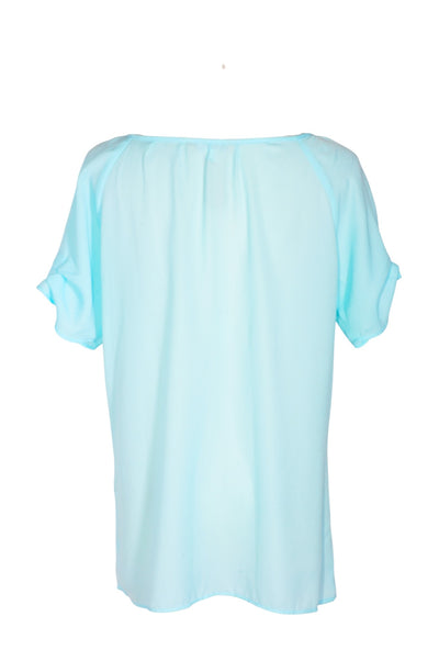 BANANA REPUBLIC Women Blouses Regular fit in Blue - Size M | 27.89 $ KOOP