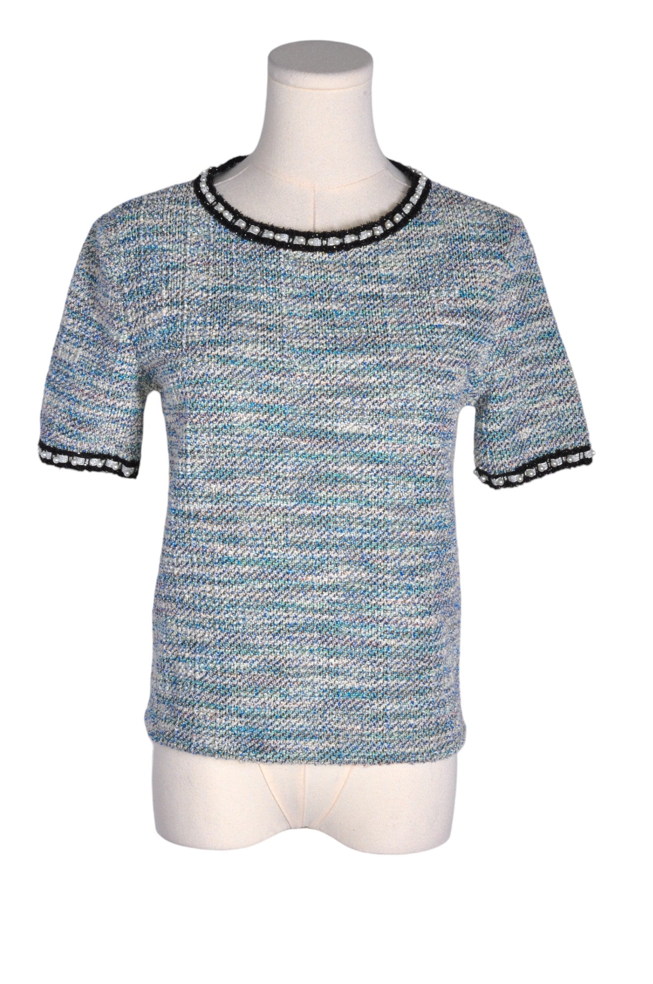 ZARA Women T-Shirts Regular fit in Blue - Size S | 12.99 $ KOOP