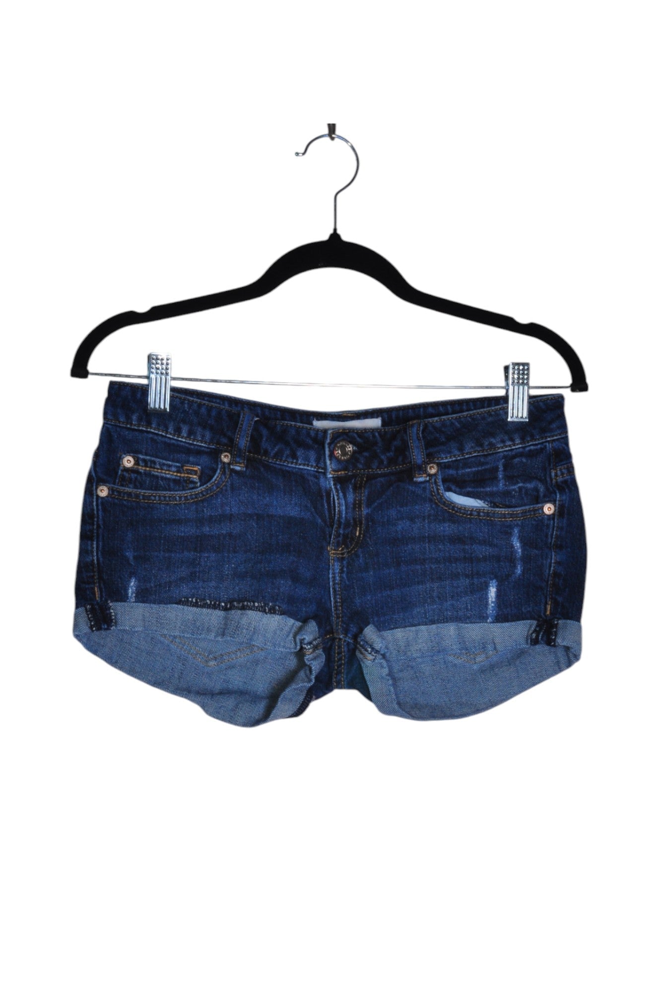 GARAGE Women Denim Shorts Regular fit in Blue - Size 3 | 11.99 $ KOOP