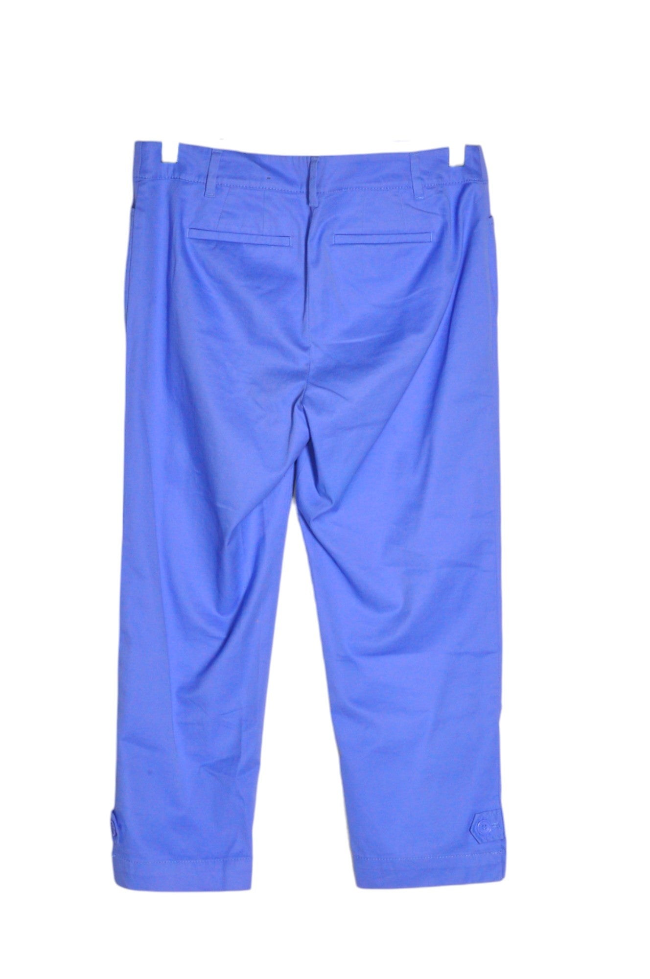 PERFECT CROP Women Work Pants Regular fit in Blue - Size XS | 13.25 $ KOOP