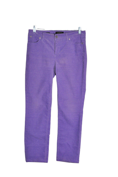 TALBOTS Women Work Pants Regular fit in Purple - Size S | 29.99 $ KOOP