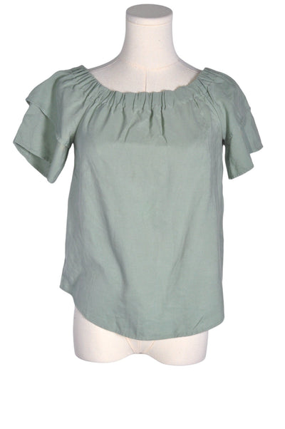 H&M Women Blouses Regular fit in Green - Size 4 | 9.99 $ KOOP