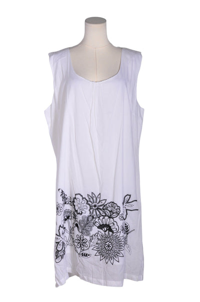 ARVANTI Women Drop Waist Dresses Regular fit in White - Size XL | 22.3 $ KOOP