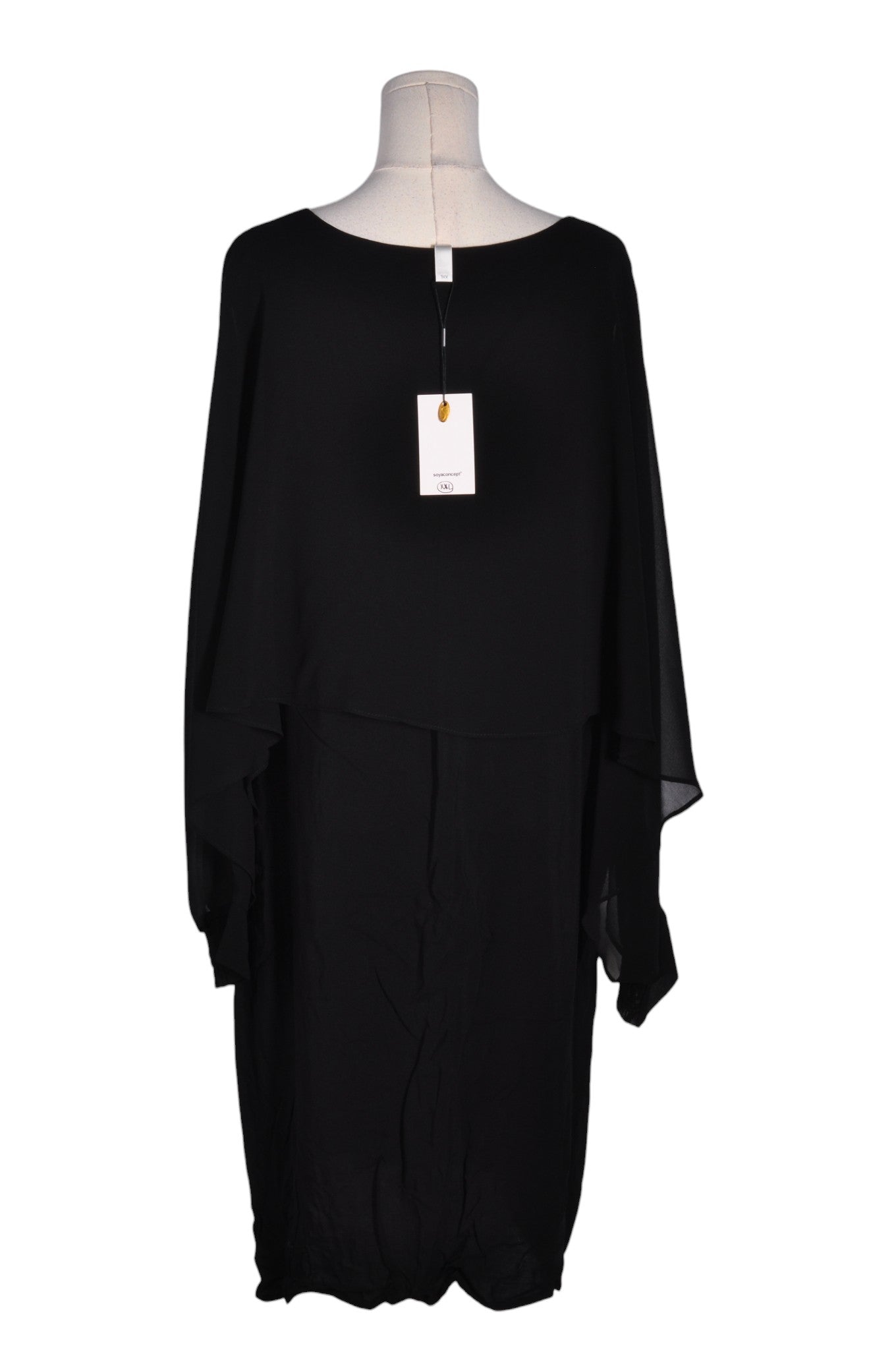 SOYA CONCEPT Women Drop Waist Dresses Regular fit in Black - Size XXL | 22.3 $ KOOP