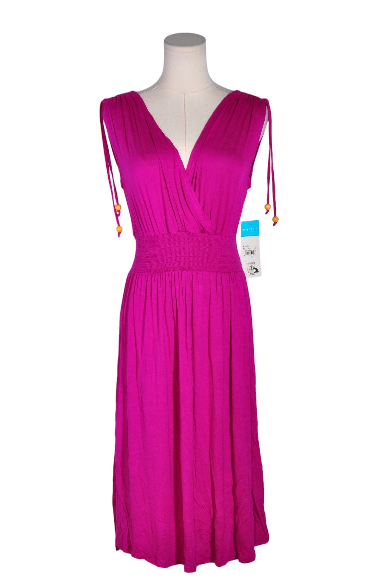 ROSA FAIA Women Fit & Flare Dresses Regular fit in Pink - Size S | 24.5 $ KOOP
