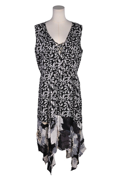 PAPA Women High Low Dresses Regular fit in Black - Size XL | 27.8 $ KOOP