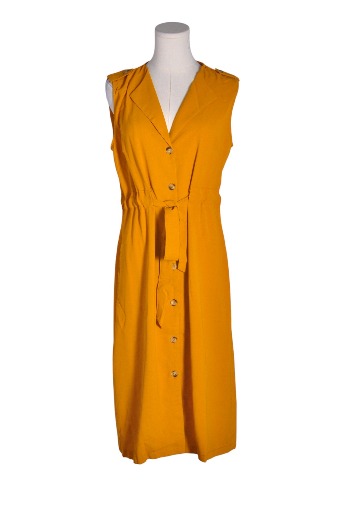 SHEIN Women Wrap Dresses Regular fit in Orange - Size 6 | 13.25 $ KOOP