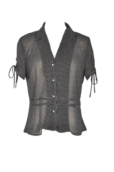 BEECHERS BROOKS Women Button Down Tops Regular fit in Black - Size M | 13.29 $ KOOP