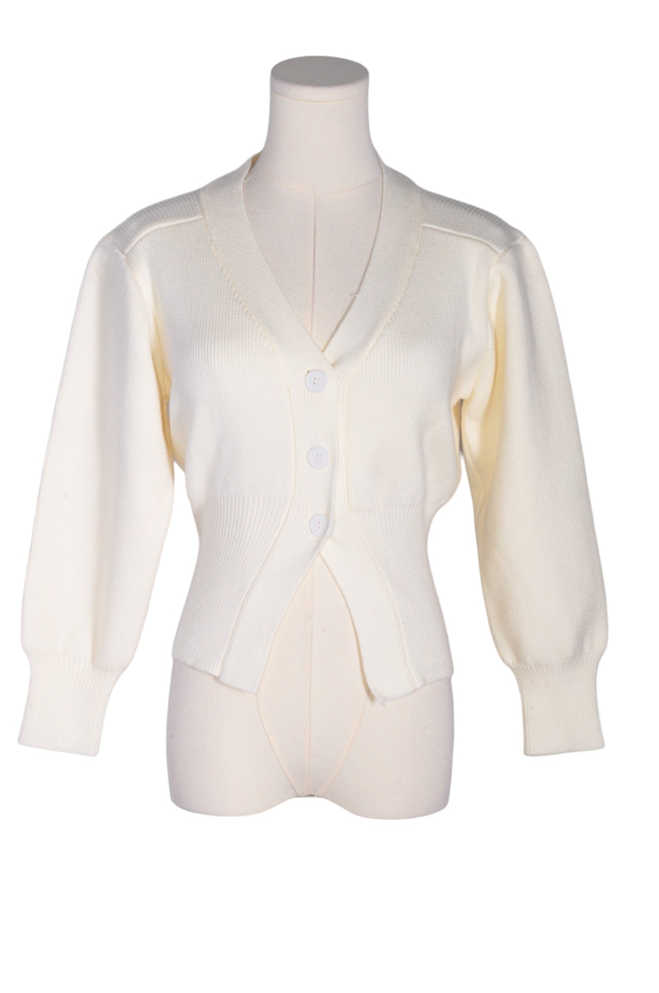 UNBRANDED Women Cardigans Regular fit in White - Size S | 9.99 $ KOOP