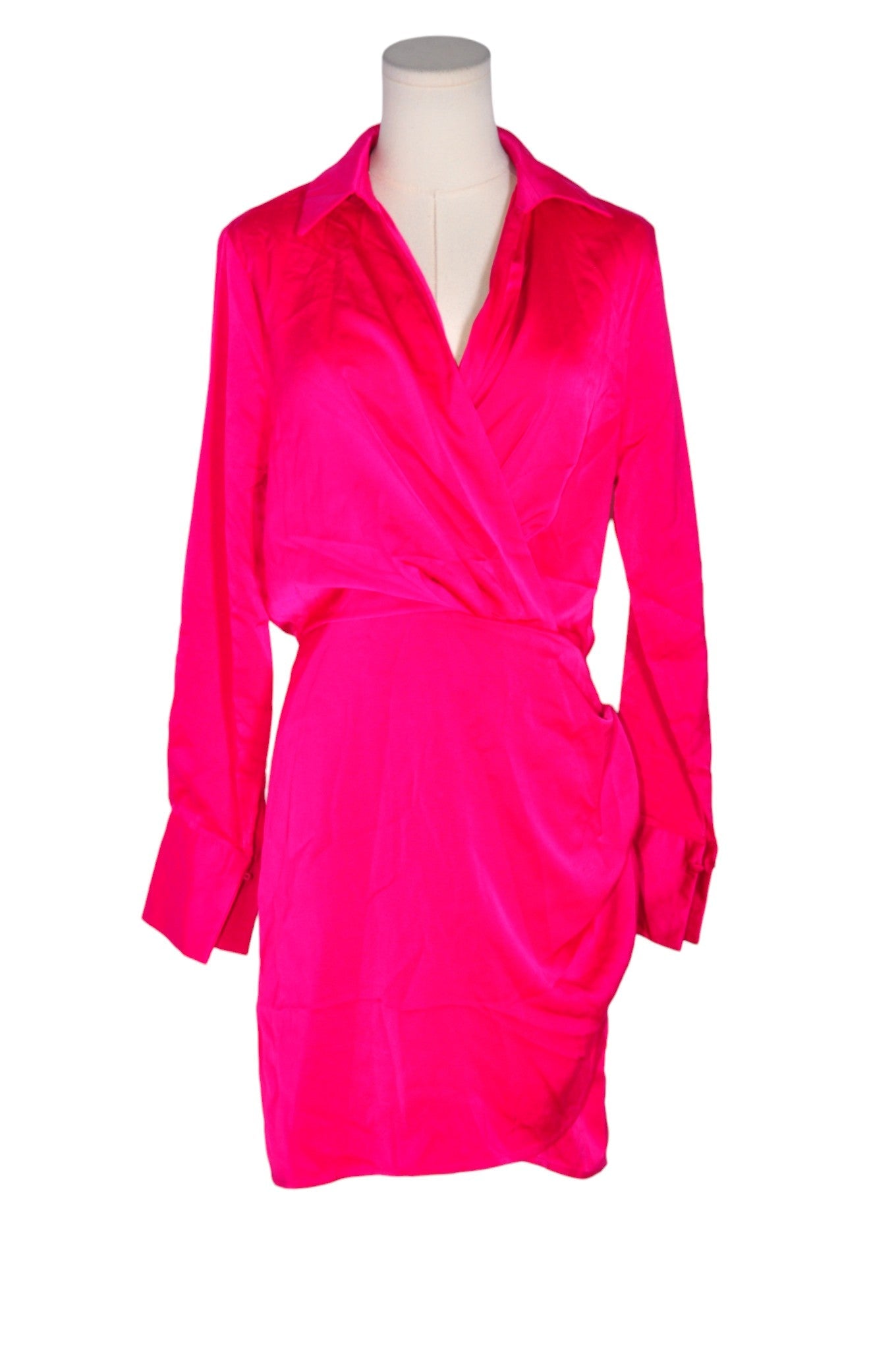 BLACK TAPE Women Wrap Dresses Regular fit in Pink - Size M | 32.29 $ KOOP