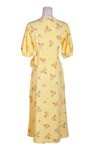 GLAMOROUS Women Wrap Dresses Regular fit in Yellow - Size 4 | 22.3 $ KOOP