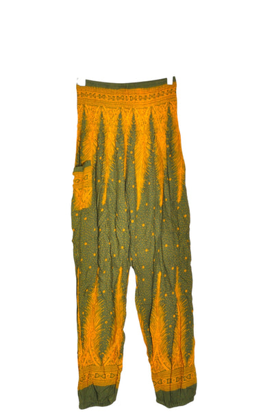 UNBRANDED Women Harem Pants Regular fit in Green - Size M | 14.99 $ KOOP