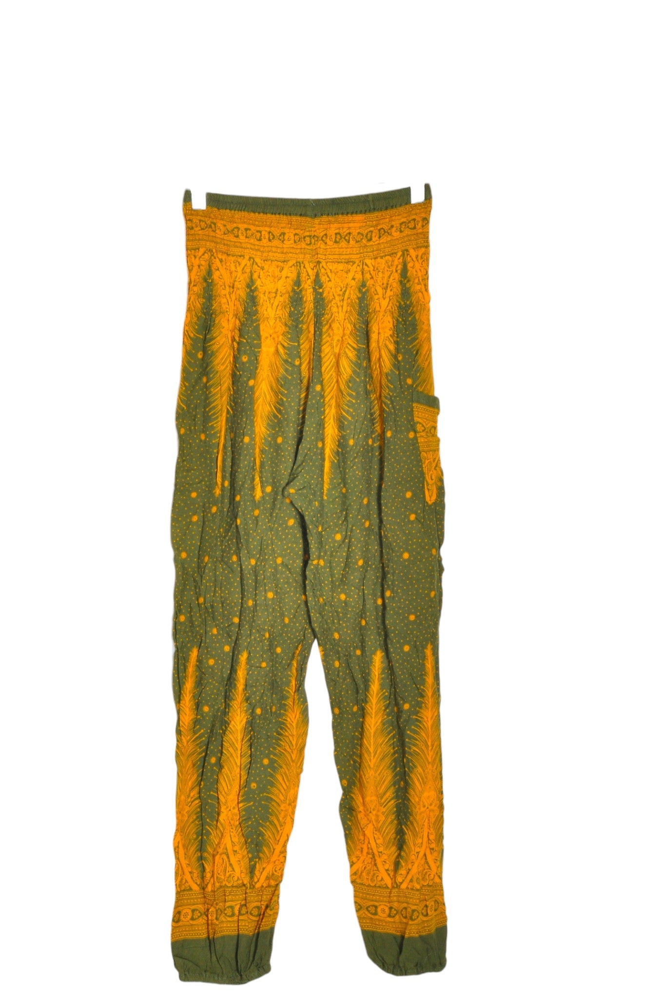 UNBRANDED Women Harem Pants Regular fit in Green - Size M | 14.99 $ KOOP
