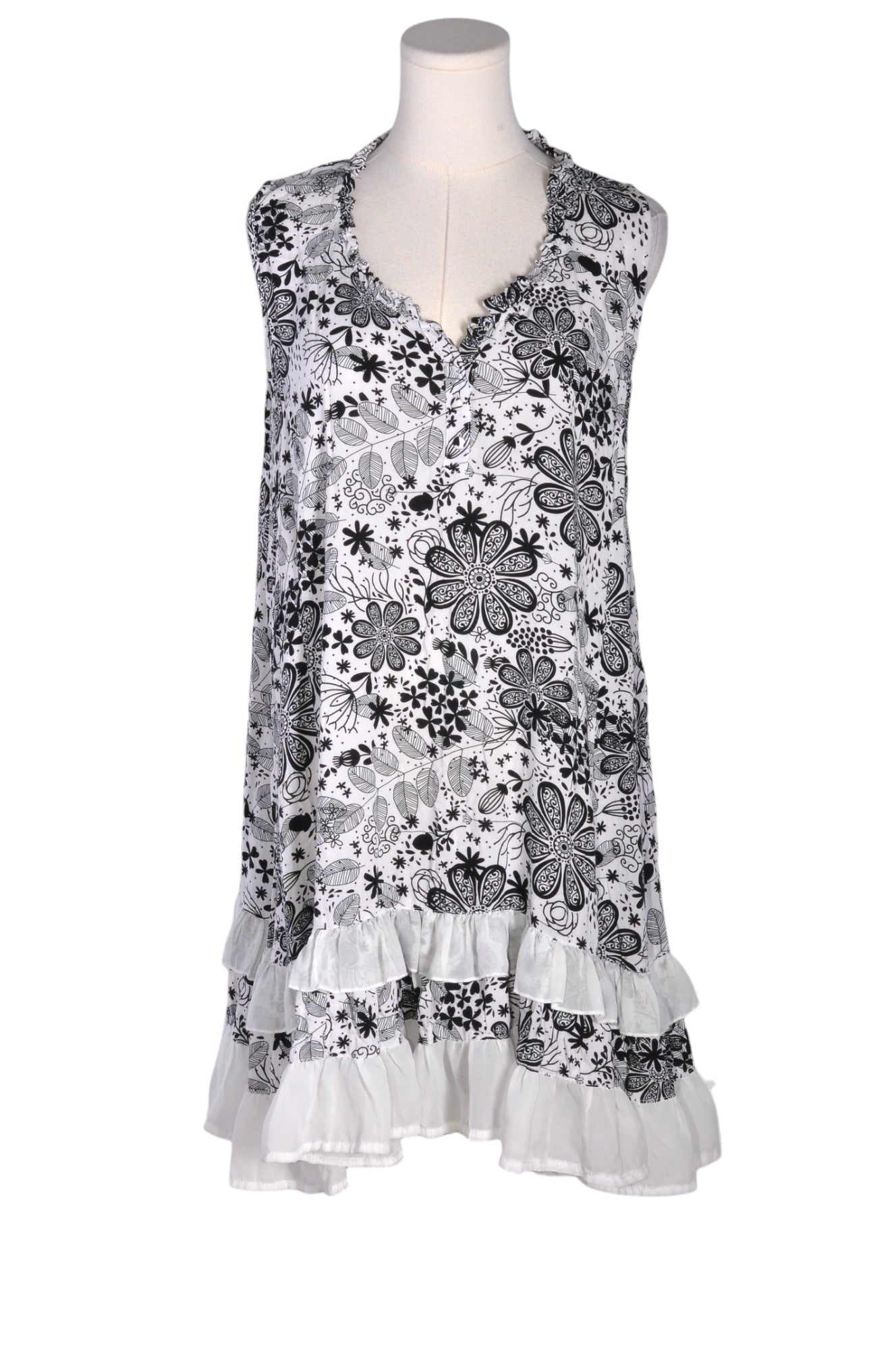 PAPILLON Women A-Line Dresses Regular fit in White - Size L | 25.4 $ KOOP