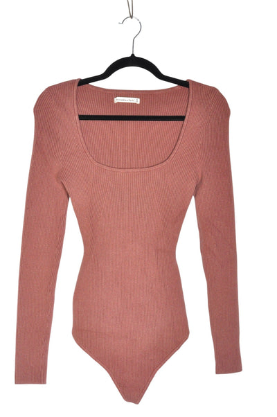 ABERCROMBIE & FITCH Women Bodysuits Regular fit in Pink - Size M | 16.9 $ KOOP