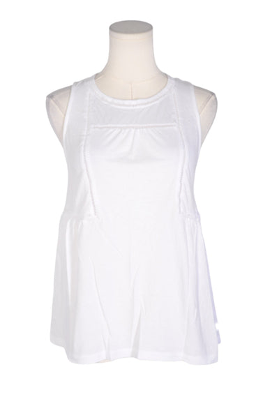 OLD NAVY Women Tank Tops Regular fit in White - Size S | 13.99 $ KOOP